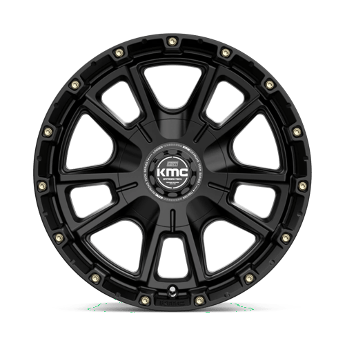 KMC KM100 SYNC Satin Black 17x9 +18 6x114.3|6x139.7mm 78.1mm - Wheelwiz