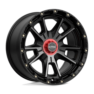 KMC KM100 SYNC Satin Black With Gray Tint 20x9 00 6x120|6x139.7mm 78.1mm - WheelWiz