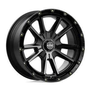 KMC KM100 SYNC Satin Black W/ Gray Tint 20x9 0 6x135|6x139.7mm 106.1mm - Wheelwiz