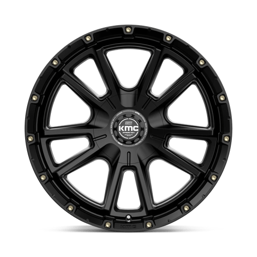 KMC KM100 SYNC Satin Black 20x9 0 6x120|6x139.7mm 78.1mm - Wheelwiz