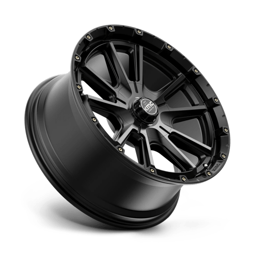 KMC KM100 SYNC Satin Black W/ Gray Tint 20x9 +18 6x135|6x139.7mm 106.1mm - Wheelwiz