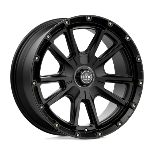KMC KM100 SYNC Satin Black 20x9 +18 6x114.3|6x139.7mm 78.1mm - Wheelwiz