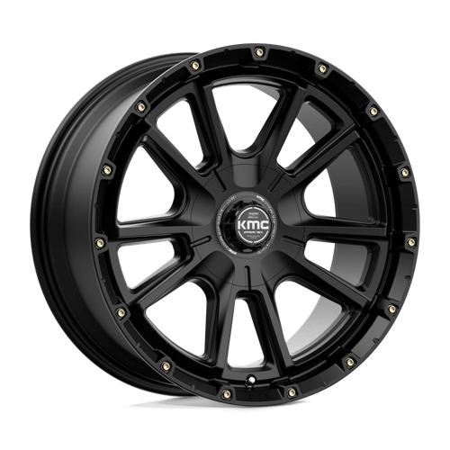 KMC KM100 SYNC Satin Black 20x9 +18 6x120|6x139.7mm 78.1mm - WheelWiz