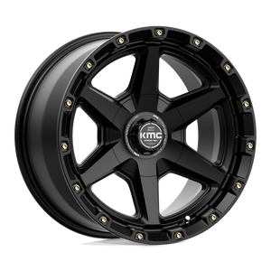 KMC KM101 TEMPO Satin Black 20x9 00 6x120|6x139.7mm 78.1mm - WheelWiz