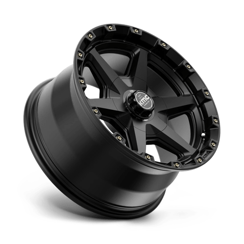 KMC KM101 TEMPO Satin Black 17x9 +18 6x114.3|6x139.7mm 78.1mm - WheelWiz