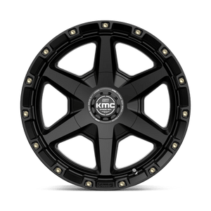 KMC KM101 TEMPO Satin Black 17x9 +18 6x135|6x139.7mm 106.1mm - Wheelwiz