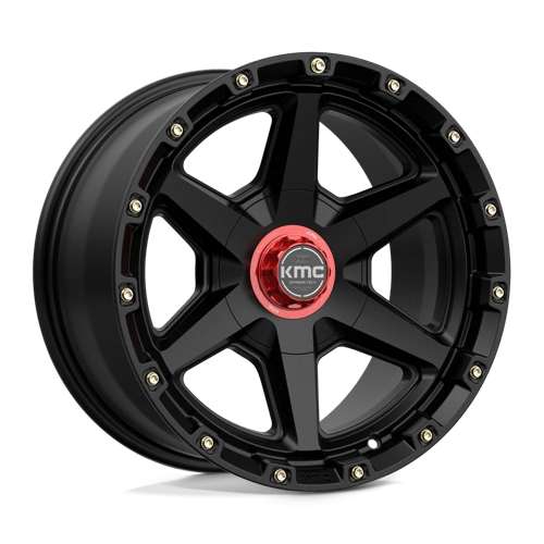 KMC KM101 TEMPO Satin Black 20x9 00 5x127|5x139.7mm 78.1mm - WheelWiz