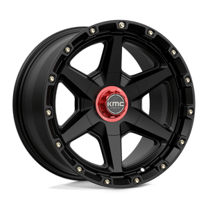 KMC KM101 TEMPO Satin Black 20x9 00 5x127|5x139.7mm 78.1mm - WheelWiz