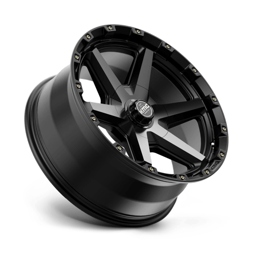 KMC KM101 TEMPO Satin Black W/ Gray Tint 20x9 0 6x120|6x139.7mm 78.1mm - Wheelwiz