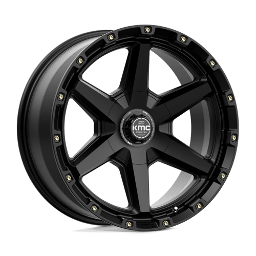 KMC KM101 TEMPO Satin Black 20x9 0 6x135|6x139.7mm 106.1mm - Wheelwiz