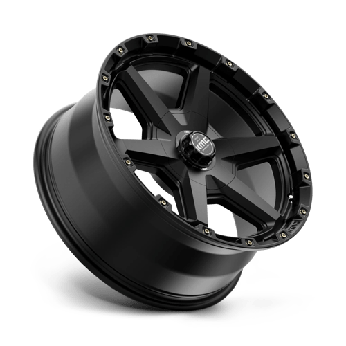 KMC KM101 TEMPO Satin Black 20x9 +18 6x120|6x139.7mm 78.1mm - WheelWiz