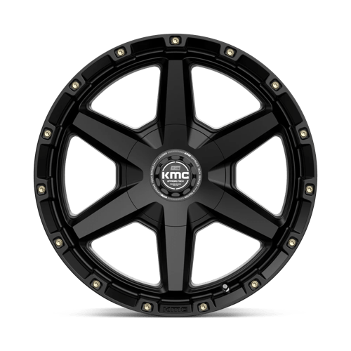 KMC KM101 TEMPO Satin Black 20x9 +18 6x120|6x139.7mm 78.1mm - WheelWiz