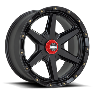 KMC KM101 TEMPO Satin Black 20x9 0 6x135|6x139.7mm 106.1mm