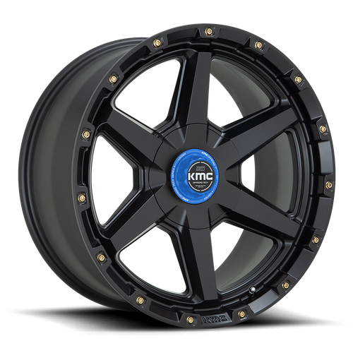 KMC KM101 TEMPO Satin Black 20x9 0 6x135|6x139.7mm 106.1mm - Wheelwiz