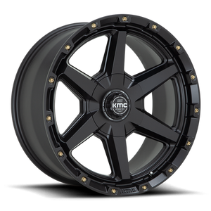 KMC KM101 TEMPO Satin Black 20x9 +18 5x150mm 110.1mm