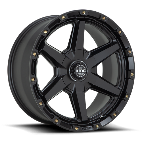 KMC KM101 TEMPO Satin Black 20x9 0 6x135|6x139.7mm 106.1mm
