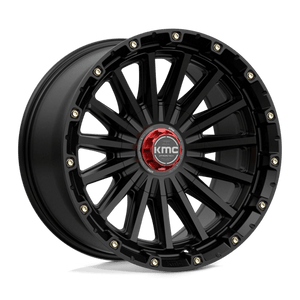 KMC KM102 SIGNAL Satin Black 20x9 +18 5x127|5x139.7mm 78.1mm - Wheelwiz