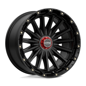 KMC KM102 SIGNAL Satin Black 20x9 00 6x120|6x139.7mm 78.1mm - WheelWiz