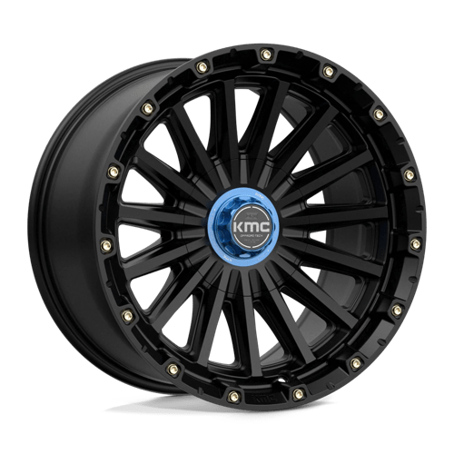 KMC KM102 SIGNAL Satin Black 17x9 0 6x135|6x139.7mm 106.1mm - Wheelwiz