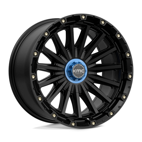 KMC KM102 SIGNAL Satin Black 20x9 00 6x120|6x139.7mm 78.1mm - WheelWiz