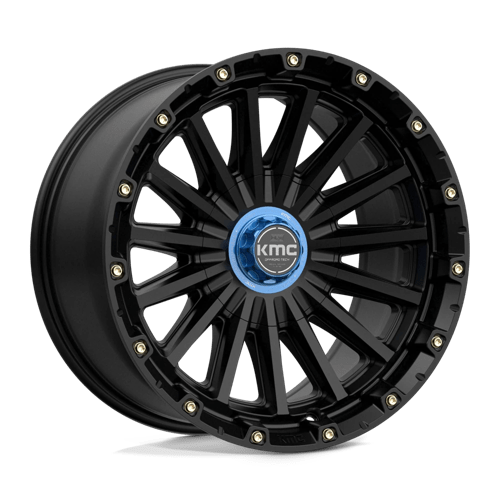 KMC KM102 SIGNAL Satin Black 17x9 0 6x135|6x139.7mm 106.1mm - Wheelwiz