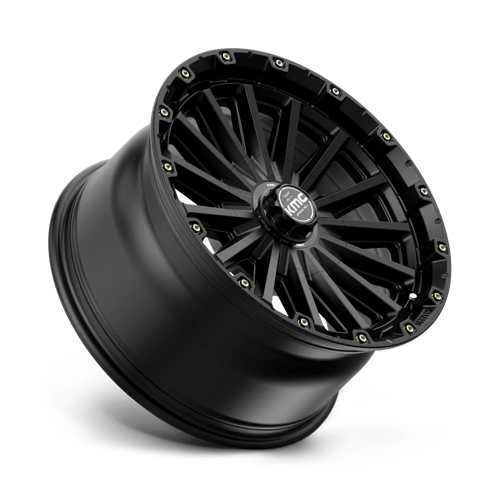 KMC KM102 SIGNAL Satin Black 17x9 +18 6x135|6x139.7mm 106.1mm - Wheelwiz
