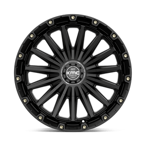 KMC KM102 SIGNAL Satin Black 17x9 +18 6x135|6x139.7mm 106.1mm - Wheelwiz