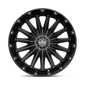 KMC KM102 SIGNAL Satin Black 17x9 +18 6x120|6x139.7mm 78.1mm - Wheelwiz
