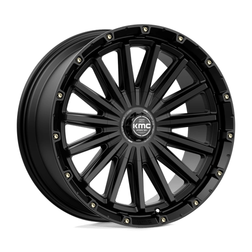 KMC KM102 SIGNAL Satin Black 20x9 +18 6x135|6x139.7mm 106.1mm - Wheelwiz