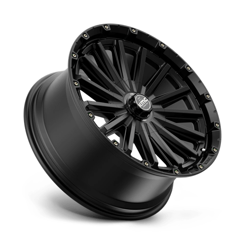KMC KM102 SIGNAL Satin Black 20x9 +18 6x114.3|6x139.7mm 78.1mm - Wheelwiz