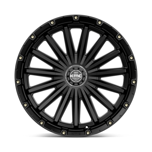 KMC KM102 SIGNAL Satin Black 20x9 +18 6x114.3|6x139.7mm 78.1mm - Wheelwiz