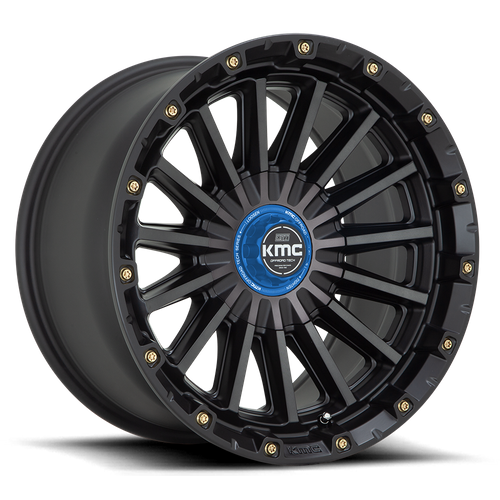 KMC KM102 SIGNAL Satin Black W/ Gray Tint 20x9 0 6x135|6x139.7mm 106.1mm