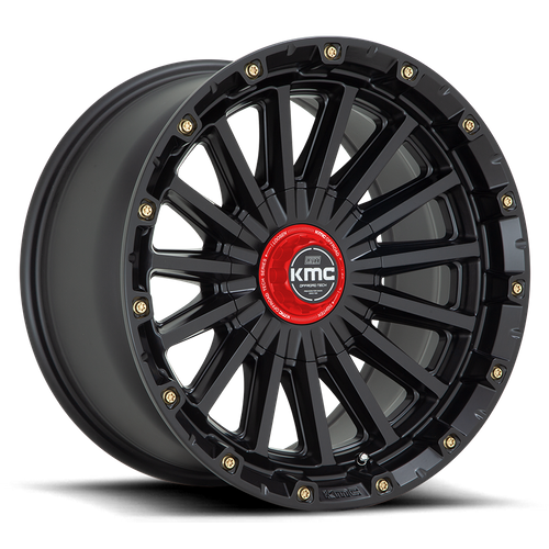 KMC KM102 SIGNAL Satin Black 20x9 0 6x135|6x139.7mm 106.1mm