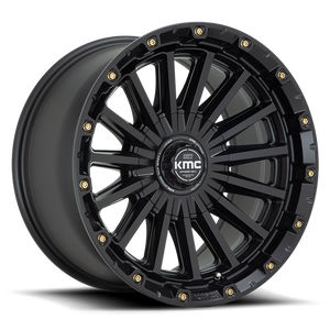 KMC KM102 SIGNAL Satin Black 20x9 0 6x135|6x139.7mm 106.1mm