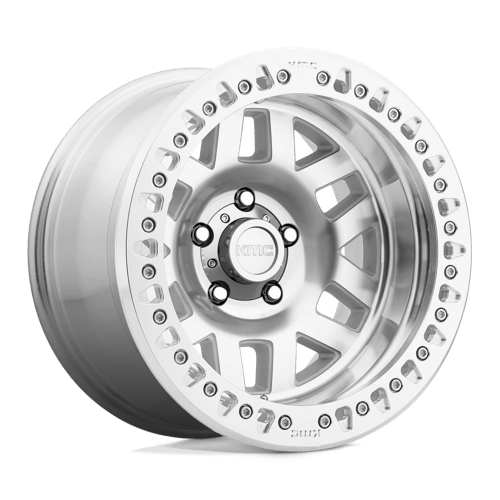 KMC KM229 MACHETE CRAWL BEADLOCK Machined 17x9 -38 6x139.7mm 108mm - Wheelwiz