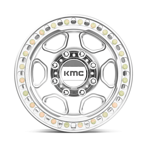 KMC KM233 HEX BEADLOCK Machined 17x9 -38 8x170mm 125.5mm