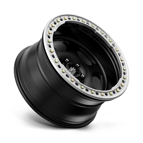 KMC KM233 HEX BEADLOCK Satin Black 20x10 -48 6x139.7mm 108mm - WheelWiz