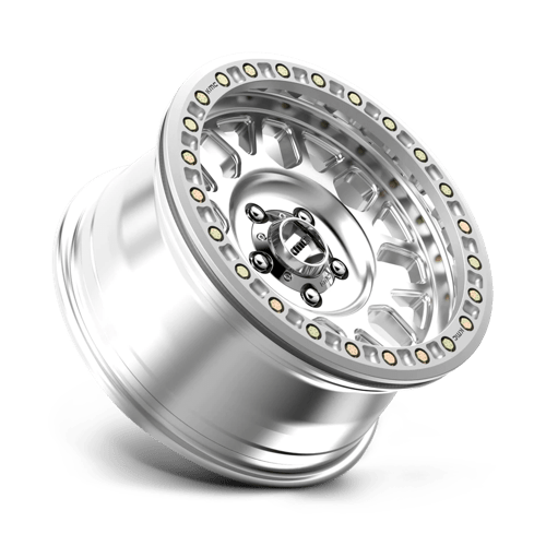 KMC KM234 GRENADE DESERT BEADLOCK Machined 20x9 -12 6x139.7mm 108mm - Wheelwiz