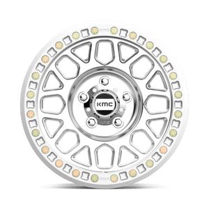 KMC KM234 GRENADE DESERT BEADLOCK Machined 20x9 -12 5x127mm 71.5mm - Wheelwiz