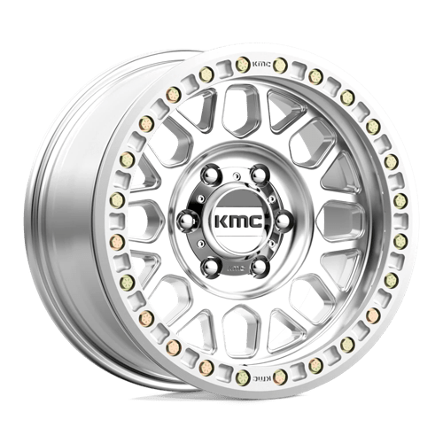 KMC KM234 GRENADE DESERT BEADLOCK Machined 17x8.5 0 6x139.7mm 108mm - Wheelwiz