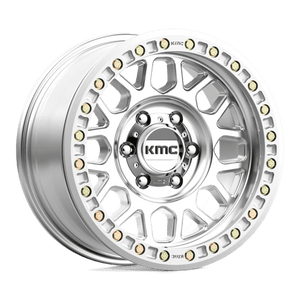 KMC KM234 GRENADE DESERT BEADLOCK Machined 17x8.5 0 6x139.7mm 108mm - Wheelwiz