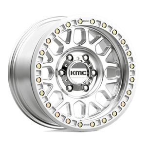 KMC KM234 GRENADE DESERT BEADLOCK Machined 17x8.5 0 6x139.7mm 108mm - Wheelwiz