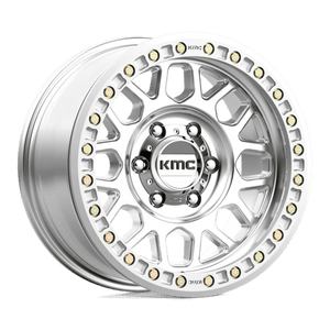 KMC KM234 GRENADE DESERT BEADLOCK Machined 17x8.5 0 Custom 72.6mm