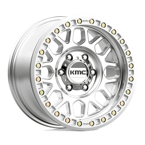 KMC KM234 GRENADE DESERT BEADLOCK Machined 17x8.5 0 Custom 72.6mm - Wheelwiz