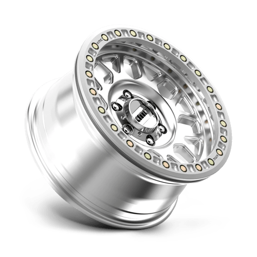 KMC KM234 GRENADE DESERT BEADLOCK Machined 17x8.5 0 6x135mm 87.1mm - Wheelwiz