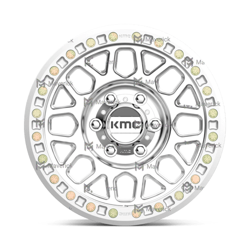 KMC KM234 GRENADE DESERT BEADLOCK Machined 17x8.5 0 6x139.7mm 108mm - Wheelwiz