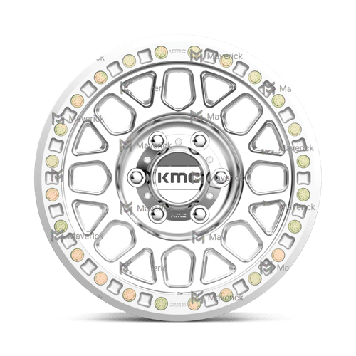 KMC KM234 GRENADE DESERT BEADLOCK Machined 17x8.5 0 6x165.1mm 108mm - Wheelwiz