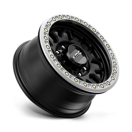 KMC KM234 GRENADE DESERT BEADLOCK Satin Black 17x8.5 0 8x165.1mm 125.1mm - Wheelwiz