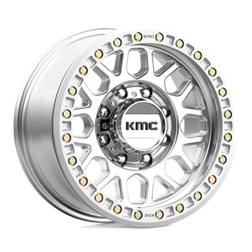 KMC KM234 GRENADE DESERT BEADLOCK Machined 17x8.5 0 8x165.1mm 125.1mm - Wheelwiz
