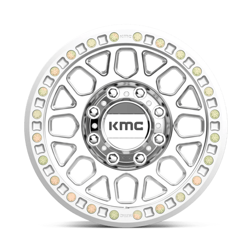 KMC KM234 GRENADE DESERT BEADLOCK Machined 17x8.5 0 8x165.1mm 125.1mm - Wheelwiz